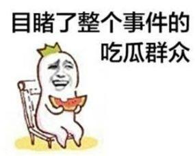 吃瓜群众无瓜表情包图片,吃瓜群众的幽默心声